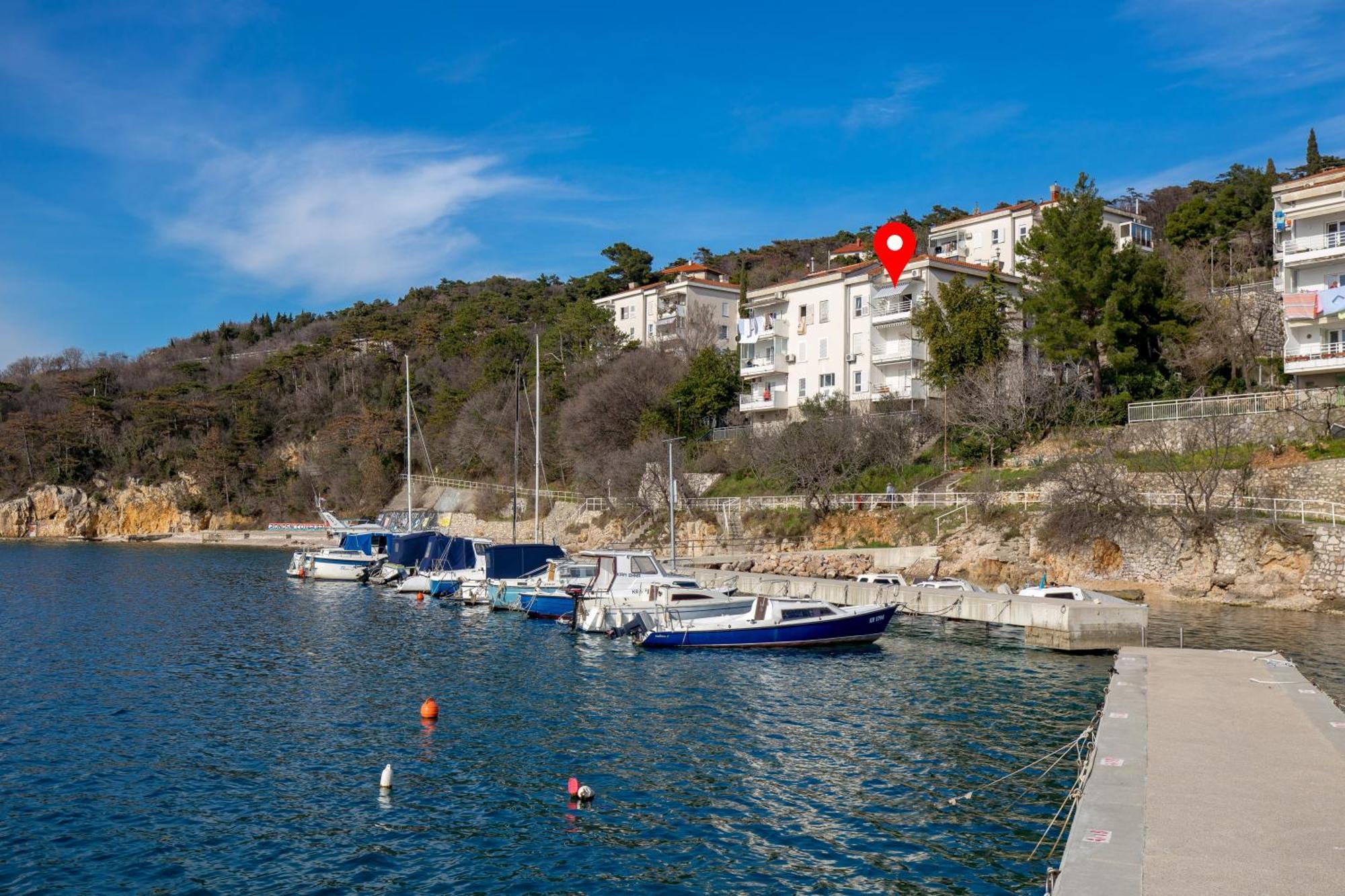 Appartamento Blue Port Kraljevica Esterno foto